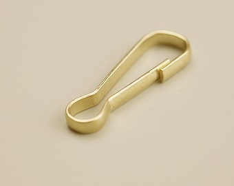 Rero Llaveros de Latón 6 piezas A Set Unique Key Ring Maker 33mm