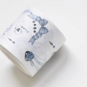 Carta retro Washi cinta ancha cinta de enmascaramiento 35 mm de ancho x 3M No.12163