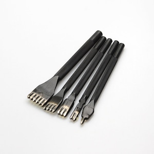 Leather Edge Chisel Pricking Iron Tool Spacing 3mm/4mm/5mm/6mm