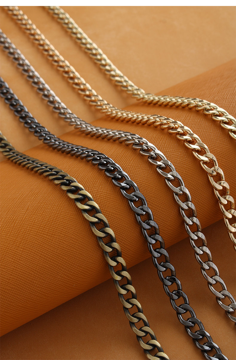 Set 2 Catene Per Borsa A Tracolla - Lunghezza 120cm, Oro, Con Chiusure A Aragosta, Sostituzione Fai Da Te