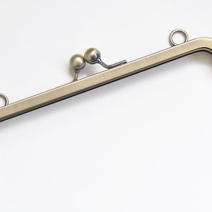 Bronze Metal Purse Frame Clutch Bag Purse Frame Pick Width