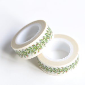 Grünes Blatt Basteln Washi Tape Scrapbook Lieferung 15mm breit x 10 Meter Rolle No.12667 Bild 1