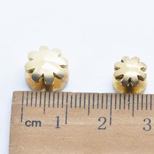 1 Piece 8mm /10mm Width Brass Rivets and Studs for Handbags/Screwed Studs/ Button image 5