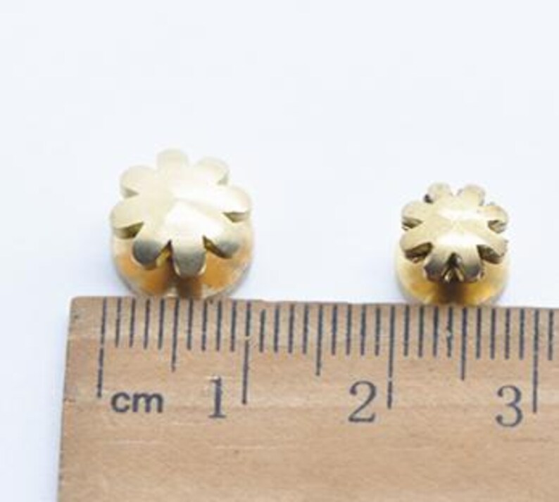 1 Piece 8mm /10mm Width Brass Rivets and Studs for Handbags/Screwed Studs/ Button image 5
