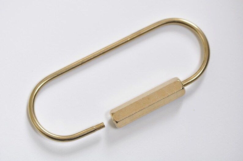 Brass Key Rings Unique Key Ring Maker 7 Styles Etsy