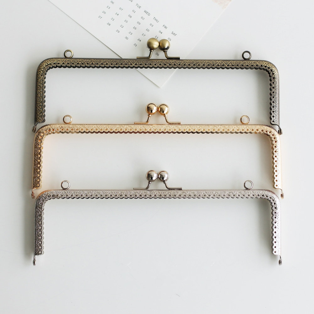 Rabat De Sac Rectangulaire En Cuir PU à Coudre - 23.1x10cm Avec Fermoir à Visser - Accessoire Remplacement Pour Sac à Main, Sac à Dos DIY