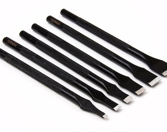 Leather Flat Punch Chisel Making Slots In Leather 3mm/5mm/6mm/8mm/10mm/12mm