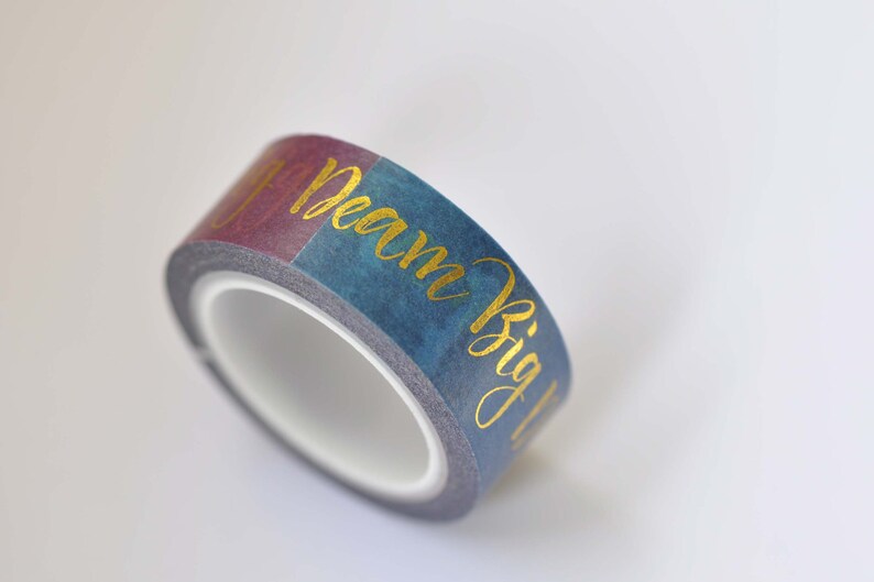 Inspirational Quote Dream Washi Tape Masking Tape 15mm wide x 5m long No.12259