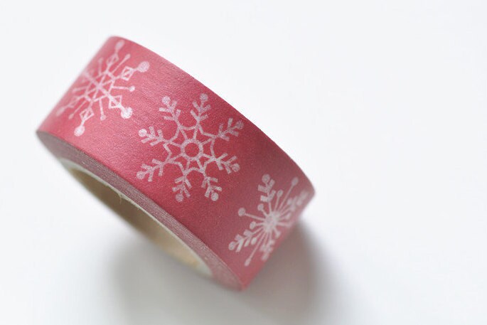 Valentine's Day Washi Tape Heart Washi Tape Roll Pink Tape Red