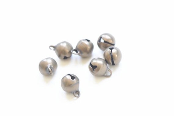 thumbnail image 2 of 6mm Tny Mnature Slver Craft Jngle Bells Bulk Charms 100 Peces - Etsy 2 of 10