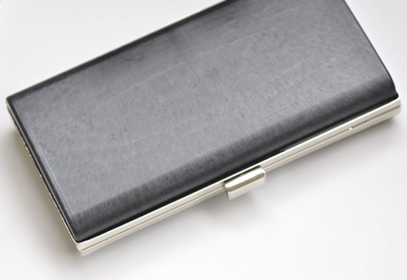 Box-Geldbeutel-Rahmen-Clutch-Tasche zum Einkleben, 22 cm x 12 cm 8 x 5, Silber/Hellgold/Gunmetal-Schwarz, Farbe auswählen Bild 2