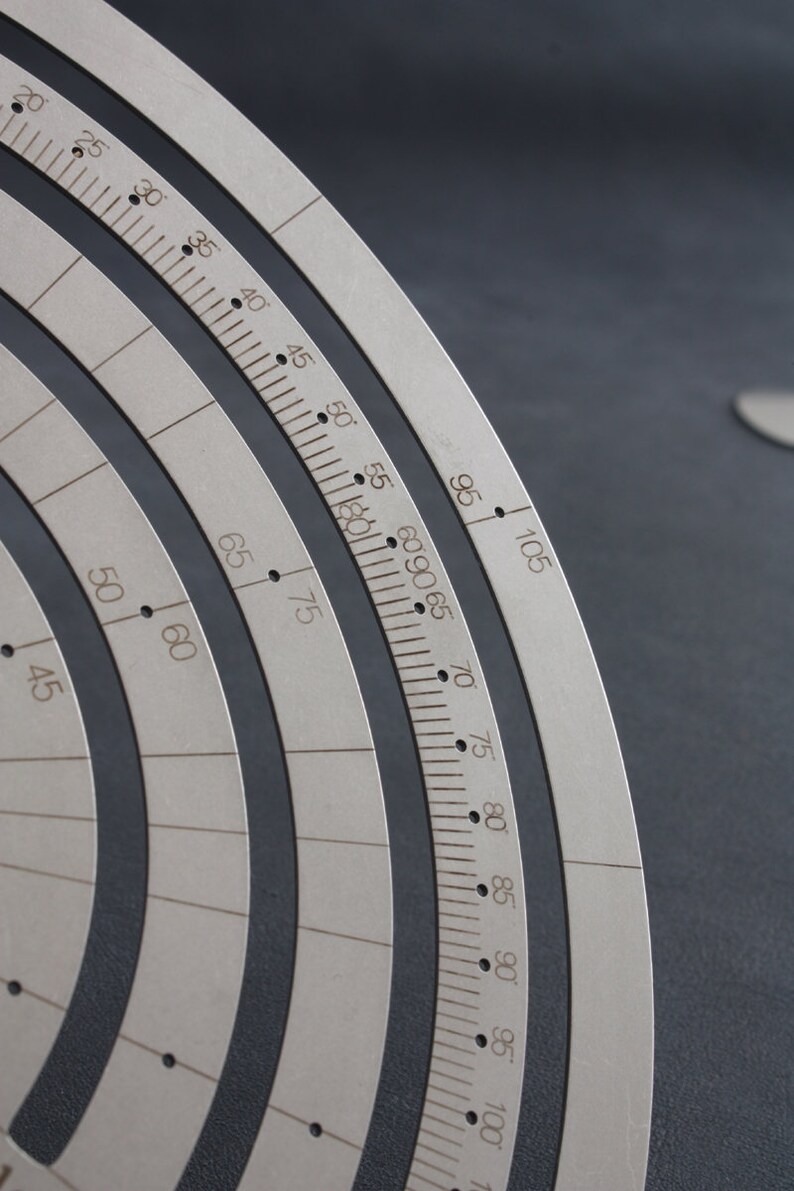 Steel Circular Ruler - Etsy