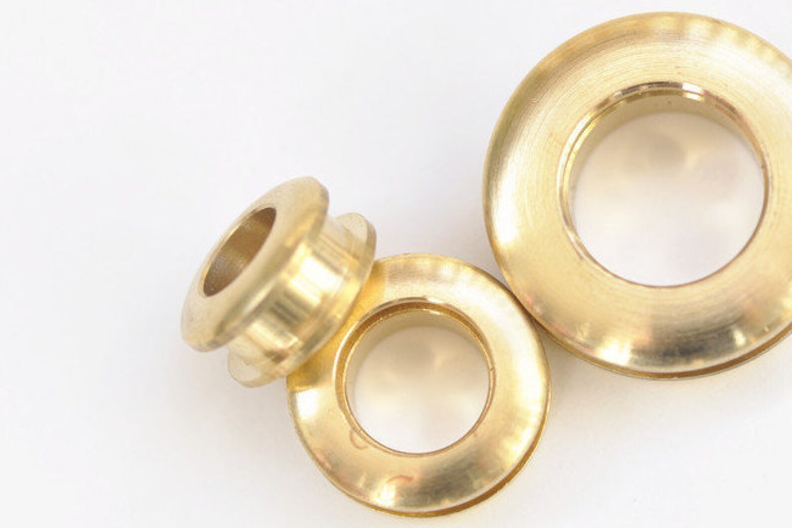 Solid Brass Eyelet With Washer Leather Craft Repair Grommet 1 Etsy