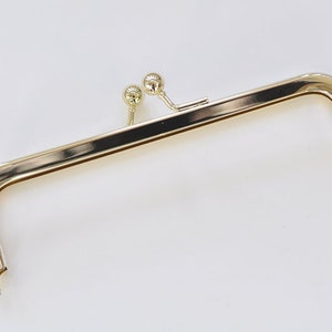 7&quot; Gold Portemonnaie Rahmen 18,5cm x 5cm