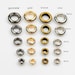 Brass Eyelet With Washer Leather Craft Repair Grommet Inner Size 4mm 5mm 6mm 8mm 10mm/Pick Color And Size/ 10 Sets A Pack 