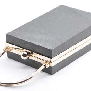 Marco para monedero de metal dorado claro, 18 x 11 cm (7 x 4 pulgadas)