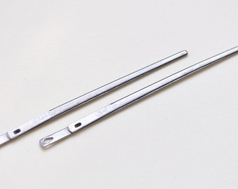 Flat Leather Sewing Needle Japanese Leather Needles Size 2mm/3mm