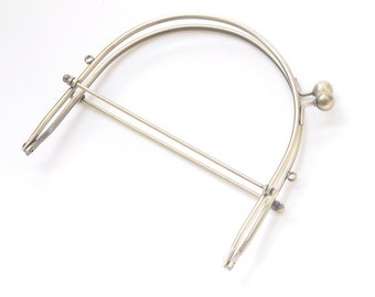 15.5cm (6") Metal Purse Frame Clutch Bag Frame Frame