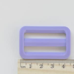 Deslizadores de correa de plástico de 38 mm, 1 unidad por paquete. Elija el color. B28
