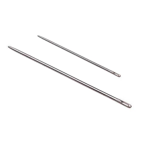Leather Hand Sewing Needles 10 Pieces A Pack Pick Size Etsy