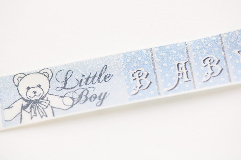 Blue Baby Washi Tape Lovely Baby Masking Tape 20mm x 10M Roll No.12241