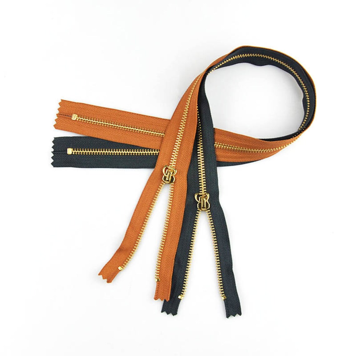 Handbag Zippers No.5 Dark Brown/black 60cm Etsy UK