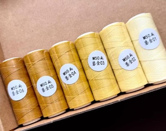 1 pieza de hilo encerado plano de 0,5 mm para pulseras, 80 metros, rollo de color a elegir