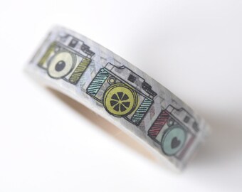 Camera Washi Tape Sample Item #WT023