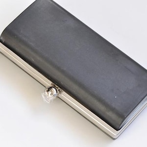 1 pieza de 18 x 9,2 cm, marco de caja para bolso de mano, estilo pegado