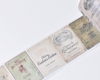 Vintage Guardrail Washi Tape/ Japanese Masking Tape 30mm wide x 3 Meters