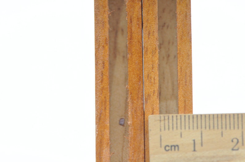 20cm 8 Retro Purse Frame Wood Handle Purse Frame With Screws 20 x 8cm image 3