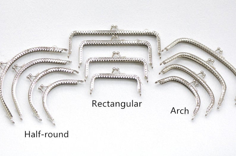 Retro Silver Purse Frame Sewing Purse Frame 8.510.512.515.5cm 3to 6