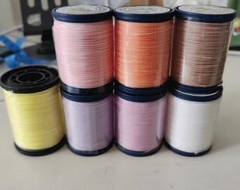 0.5mm Flat Cord Waxed Thread Bracelet Thread 70 Meters A Roll Pick Up Your Color