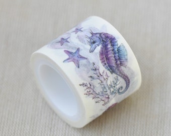 9 Rolls Of Washi sea life corals shells seahorse scrapbooking arts & crafts 9 Rolls Of Washi sea life corals shells seahorse scrapbooking arts & crafts