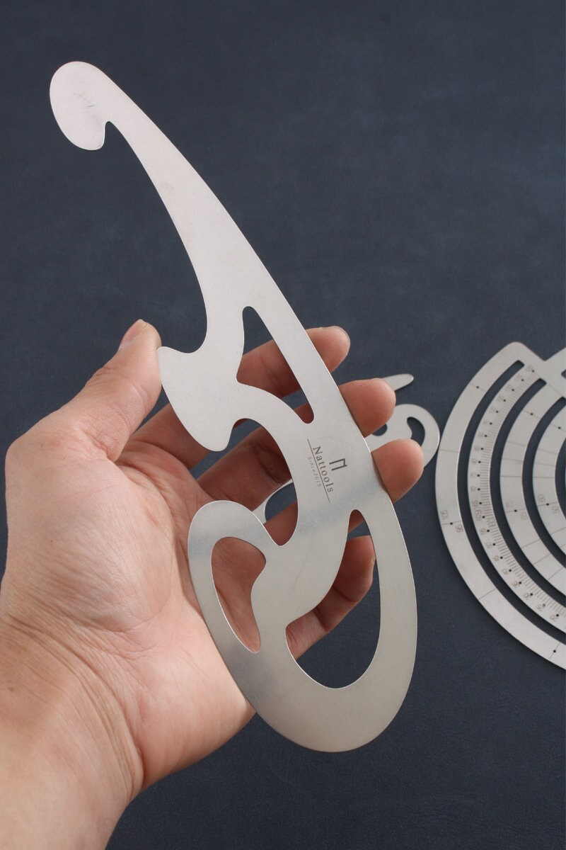 Set square 2024 with french curve