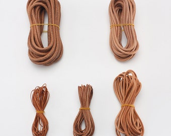 Cowhide Leather Shoulder Handbag Strap Width 1mm/2mm/3mm/4mm/5mm