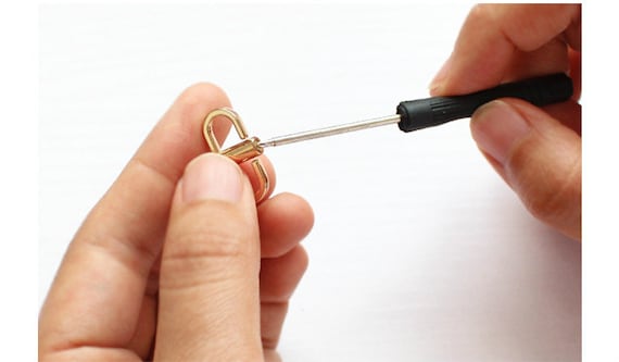 2 Pieces Metal Bag Strap Length Adjuster Pick Color Inner Size 6mm