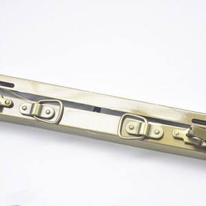 Doctor Bag Purse Frame With Screws Brushed Brass Metal Closure Purse Frame 30cm 12/ 35cm 14 / 40cm16 / 45cm18 image 5
