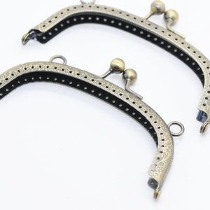 Retro Bronze Purse Frame Sewing Style 8.5cm, 10.5cm, 12.5cm, 15cm, 20.5cm