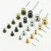 Screwed Studs Button For Diy Purse/ Belt Stud 2 Sets A Pack 4mm/5mm/6mm/8mm/10mm Pick Color And Size 