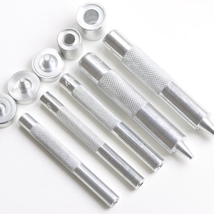 Eyelet Tool Set 4mm /5mm/6mm/ 8mm/ 10mm Pick Size