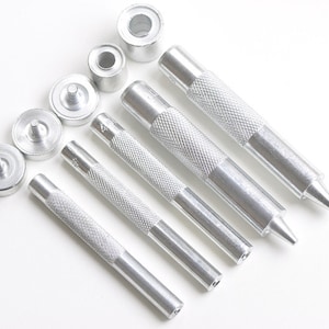 Eyelet Tool Set 4mm /5mm/6mm/ 8mm/ 10mm Pick Size image 1