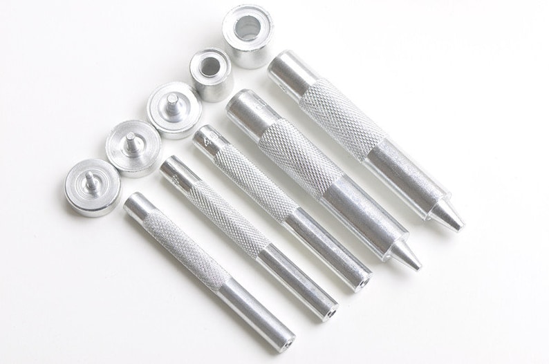 Eyelet Tool Set 4mm /5mm/6mm/ 8mm/ 10mm Pick Size image 1