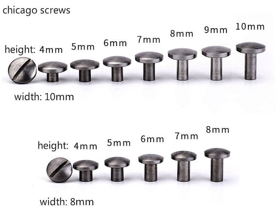 Chicago Screw 'Steel' - 8mm