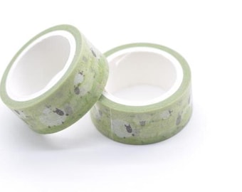 A Roll Sheep Washi Tape 15mm Wide x 5 meters No.12361