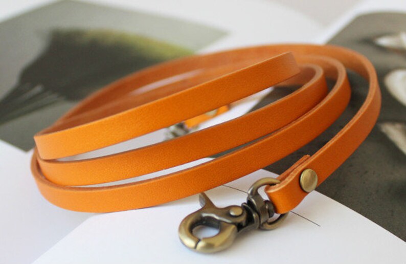 7mm Width Leather Shoulder Handbag Strap 110cm