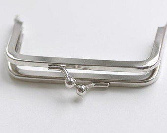 3 1/2" ( 9cm) Silver Purse Frame Bag Hanger 9x5cm ( 3 1/2" x 2")