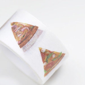 Pizza-washi-tape/Japanse afplaktape 20 mm breed x 5 m lang, nr. 13325