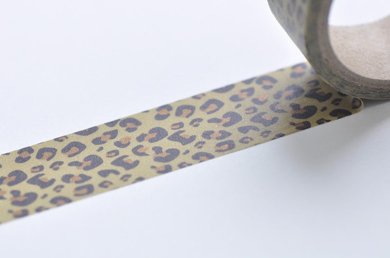 Leopard Washi Tape Japanese Masking Tape 20mm x 5M No.13241