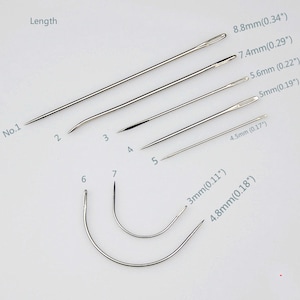 Leder Nadeln Set (7pcs A Set) No.10387